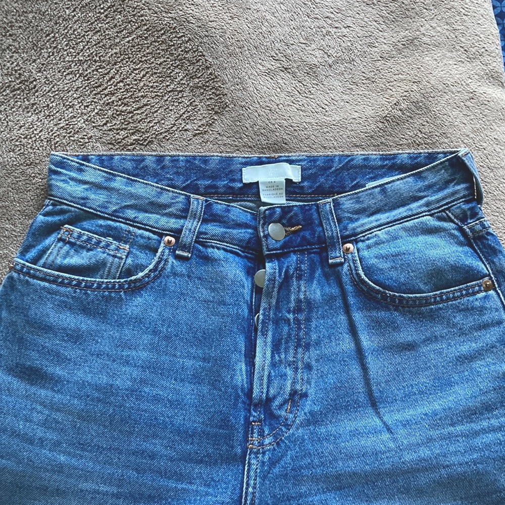 H&M straight leg denim jeans/ Boyfriend jeans